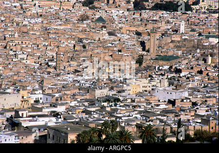 Fes Fes Fès-Boulemane Nordmarokko mittleren Atlas Maghreb maghrebinischen Berber arabische arabische marokkanische Nordafrika Stockfoto