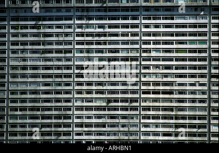 HONG KONG GEBÄUDE MENSCHEN UND STREET LIFE IN CENTRAL DOWNTOWN HONG KONG ISLAND UND VICTORIA HARBOUR Stockfoto