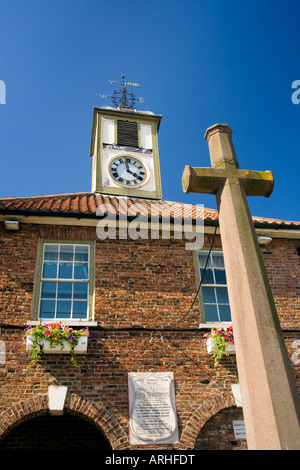 Yarm High Street Yorkshire Marktstadt jetzt Teil von Stockton on Tees Cleveland Stockfoto