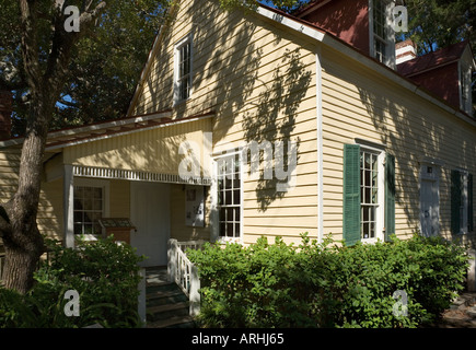 Der Dow Haus, historische Häuser Website, Old St Augustine Village, St. Augustine, Florida, USA Stockfoto