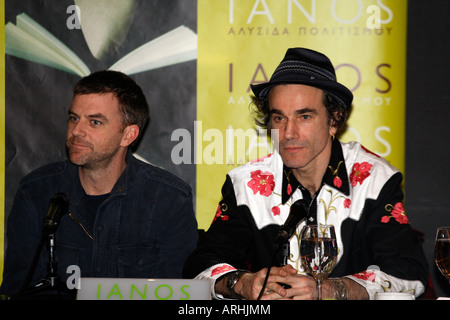 Paul Thomas Anderson und Daniel Day Lewis Stockfoto