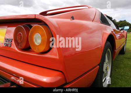 Roter Ferrari 328 GTS Stockfoto