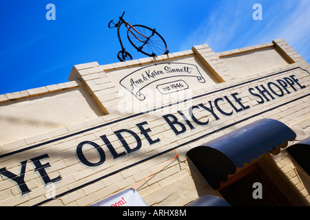 Ye Olde Fahrrad Shoppe Cafe Bundanoon Southern Highlands New South Wales Australien Stockfoto