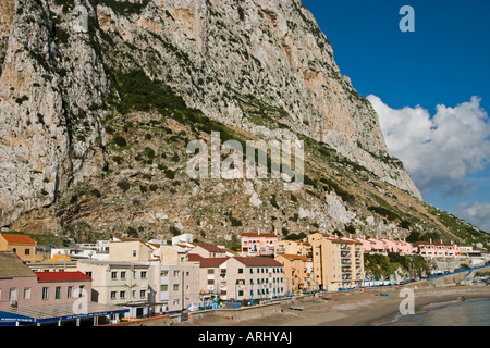 Catalan Bay Gibraltar Stockfoto
