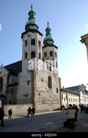 Saint Andrews Kirche Krakow Stockfoto