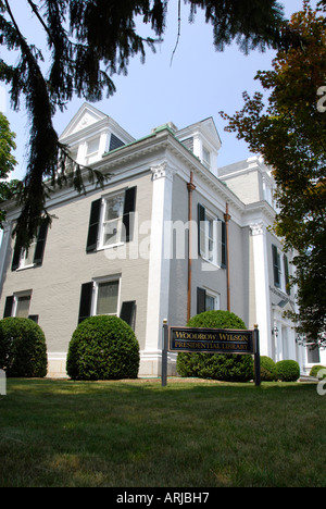 Woodrow Wilson Presidential Library in Staunton Virginia VA Stockfoto