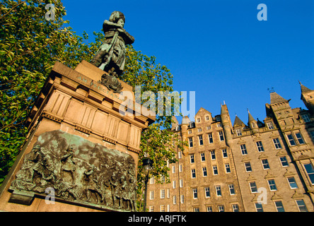 Black Watch Memorial, Edinburgh, Schottland Stockfoto