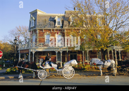 Horse-drawn Wagen, Toronto, Ontario, Kanada, Nordamerika Stockfoto