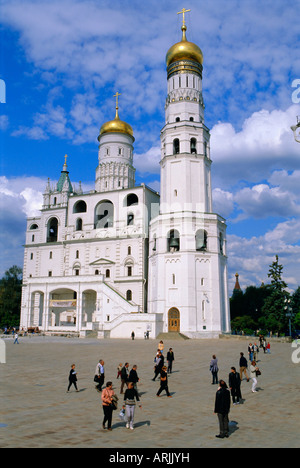 Campanile (Glockenturm) von Iwan der große, Kreml, Moskau, Russland Stockfoto