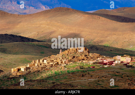 AIT Abdalah, Tafraoute, Marokko, Nordafrika Stockfoto