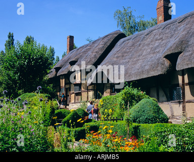 Anne Hathaway Ferienhaus Stratford-upon-Avon Warwickshire England Stockfoto