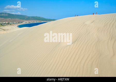 Bolonia sandigen Strand (Playa de Bolonia), Costa De La Luz, Provinz Cadiz, Andalusien (Andalusien), Spanien, Europa Stockfoto