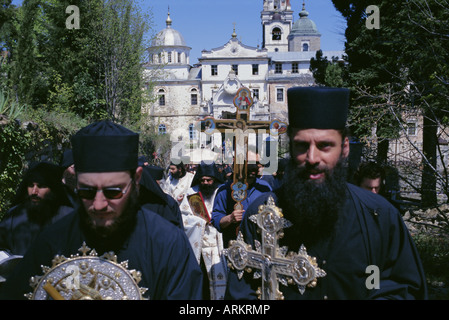 Orthodoxe Ostern, Athos, Griechenland, Europa Stockfoto