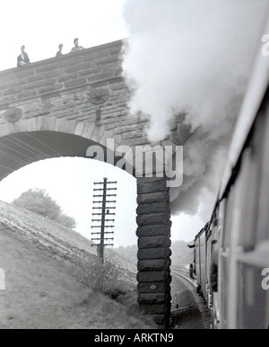 Steam, Speed and Drama, East Coast Mainline 1968 von der Non Stop Ediinburgh nach Kings Cross, 40 Jahre seit dem ersten Non-Stop-Lauf Stockfoto