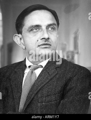 Vikram Ambalal Sarabhai ein indischer Wissenschaftler und Innovator, der Vater des Raumfahrtprogramms von Indien - 1919 bis 1971 - alter Jahrgang 1900s Bild Stockfoto