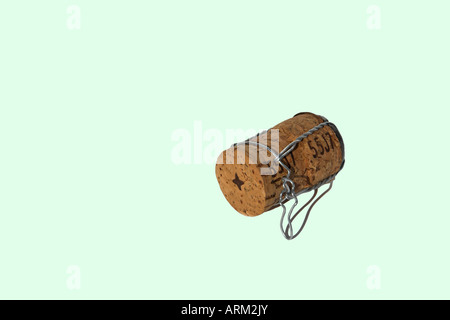 Sektkorken. Stockfoto