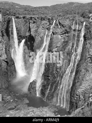 VRB101354 Jog Wasserfälle von fällt Mysore Karnataka Indien 1940 s Stockfoto