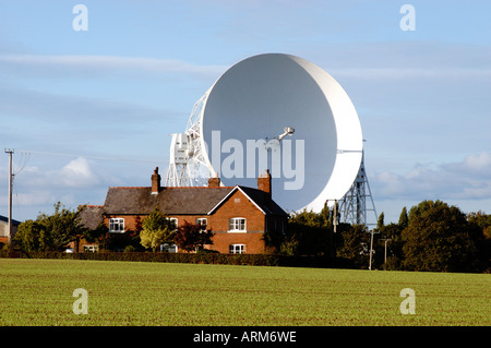 Jodrell Bank Radioteleskop, Cheshire, England Stockfoto