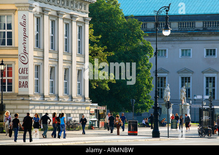 Unter Den Linden Berlin Stockfoto