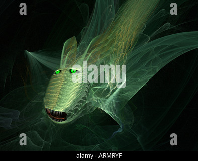 Alien Fisch Stockfoto