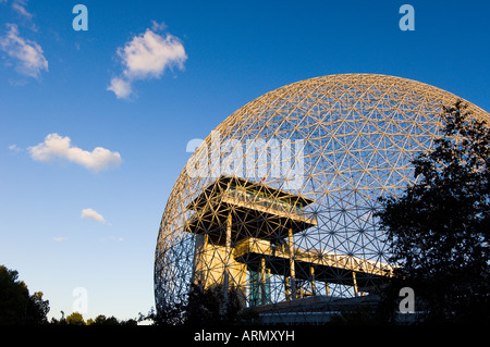 Montreal Biosphäre eine geodätische Kuppel ursprünglich gebaut als US-Pavillon auf der Expo 67 in Montreal, Quebec, Kanada. Stockfoto