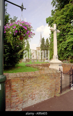 Kirche St. Helens, Wheathampstead, Hertfordshire, UK Stockfoto