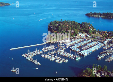 Sidney, Van Isle Marina, Britisch-Kolumbien, Kanada. Stockfoto