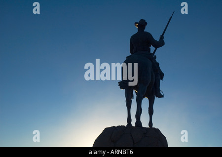 Denkmal der Cavalery, Windhoek, Namibia, Süd-West-Afrika, Afrika Stockfoto