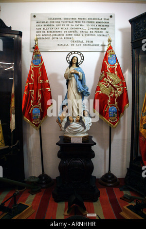 Militär-Museum, La Coruña, Spanien Stockfoto