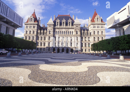 Vereinigte Staaten Albany New York State Empire State Capitol Building Classic Architektur des 19. Jahrhunderts Stockfoto