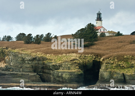 Leuchtturm Cape Flattery, Tatoosh Island, in der Nähe von Neah Bay, Washington, USA Stockfoto