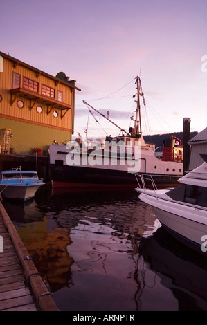 Lady Rose Transport- und Passagier Schiff, Port Alberni, Vancouver Island, British Columbia, Kanada. Stockfoto