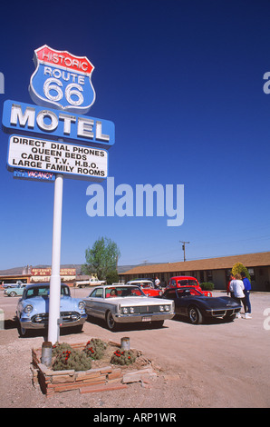 USA, New Mexiko, Route 66 Stockfoto