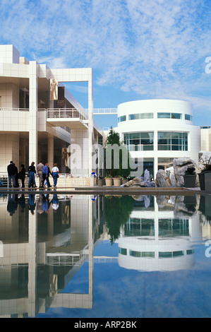 USA, California, Los Angeles, das Getty Center und J. Paul Getty Museum Stockfoto
