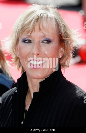 Martina Navratilova im Bild im Jahr 2006 bei der Laureus Awards in Barcelona Stockfoto