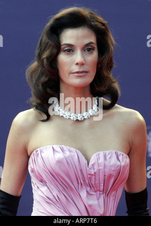 US-amerikanische Schauspielerin Teri Hatcher bei den Laureus-Awards 2006 in Barcelona Stockfoto