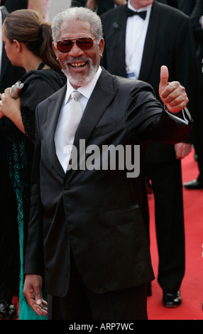 US-amerikanischer Schauspieler Morgan Freeman bei den Laureus-Awards 2006 Stockfoto