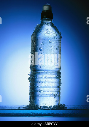 Flasche Wasser Stockfoto