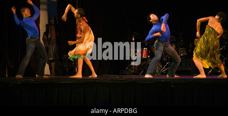 Das LULA WASHINGTON Tanz Theater im LINCOLN CENTER PLAZA NEW YORK CITY Stockfoto