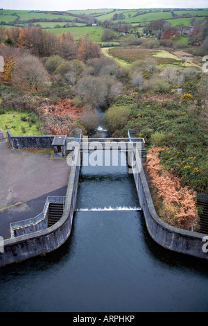 Siblyback Reservoir cornwall Stockfoto