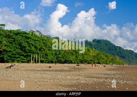 Der Strand in Dominical Costa Rica Mittelamerika Stockfoto