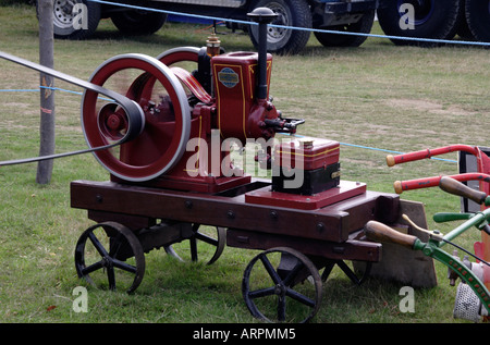 Statische Motor, Rudgwick Dampf & Country Show, 2006 Stockfoto