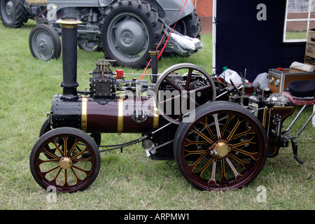 Modell-Dampfmaschine, Rudgwick Dampf & Country Show, 2006 Stockfoto