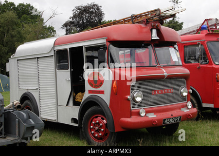 Oldtimer Feuerwehrauto, Rudgwick Dampf & Country Show, 2006 Stockfoto