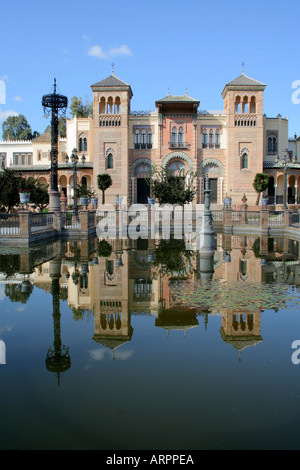 Museo de Artes y Gebräuche Populares Sevilla Andalusien Spanien Stockfoto