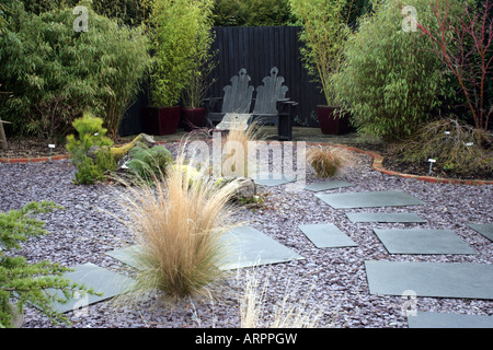 Urban Garten der Natur von Kevin Williams von der Garten-Guru Nationalgarten Ausstellung Zentrum Kilquade Irland Stockfoto