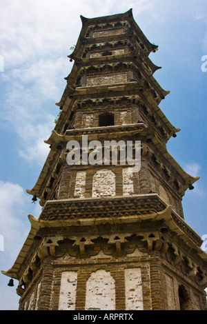 Suojianglou Pagode Jiujiang Jiangxi Provinz China Stockfoto