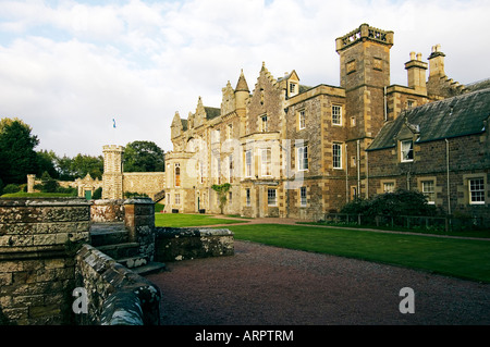 Abbotsford House, viktorianischen Schriftsteller Sir Walter Scott Hauptnahem Galashiels im Großraum Grenzen, Schottland Stockfoto