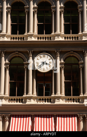 New York USA Manhattan Cast Iron Fassade des die E V Haughwout Gebäude Broadway SoHo Stockfoto