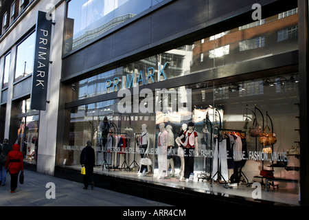 Primark Einzelhandel Shop Oxford street London uk 2008 Stockfoto